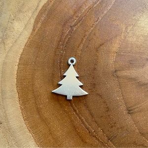 RETIRED James Avery Christmas Tree Charm, Sterling Silver 🎄